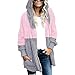 Produktbild Cramberdy Damen Winter Warm Mantel,Wintermantel, Damen Plüschjacke Winter Mantel, Damen Winter Hoodies Strickjacke, Frauen Elegante Kapuzen-Jacke Outwear, Frauen Elegant Cardigan Kuscheljacke