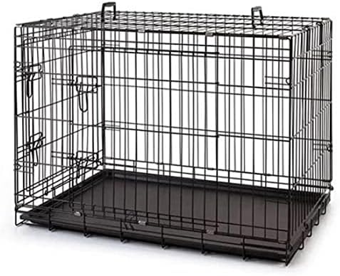 Metal Köpek Kafesi 91x61x66 Cm Siyah
