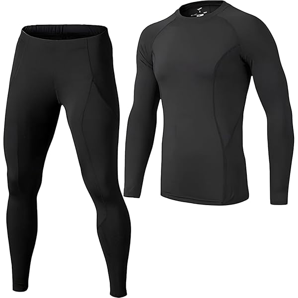 WINDCHASER Thermounterwäsche Herren Set - Skiunterwäsche Winter Funktionswäsche