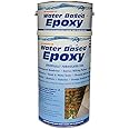 Damp Proof Epoxy Resin Water Based Paint for Garages, Walls, Basements and Tanks - 1L (Clear)