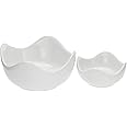 Symphony Alfresco Modern Dip Bowls Set - 2 Pieces,White