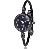 Thin Bracelet Round Vintage&retro Watch