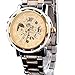 Produktbild GAOCF Uhr Casual Digital Mechanical Solar Herren Automatenstahl Mit Golduhr Mechanische Bewegung Uhr
