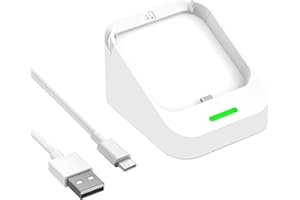 LEENFAER Square Dock Charging Station for Square Reader 2nd Generation,with Smart Anti-Sleep Button Portable Size Anti-Slip (Device not Included)
