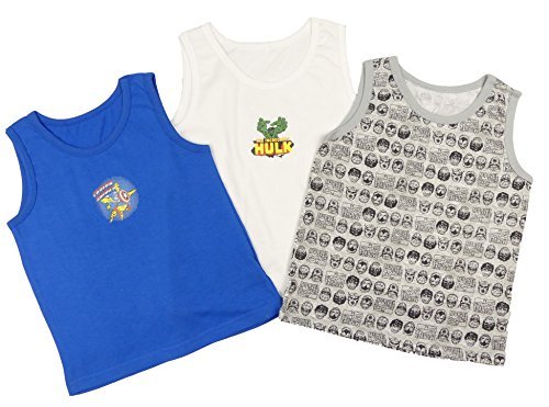 Marvel-Comics-Dreierpack-Westen-unterwsche-unterwsche-18-24M-zu-12-13Y-Ex-store