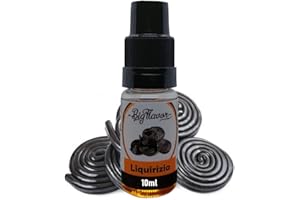 BIGFLAVOR Aroma Liquirizia - Formato da 10ml Big Flavor - di qualità alimentare - 1 pezzo singolo