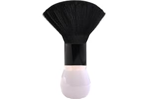 PAITOK Cepillos de cuello de peluquería para peluqueros, cepillo profesional de limpieza de corte de pelo suave para salón de hogar, cepillo de plumero de cuello, equipo de peluquería para eliminar el