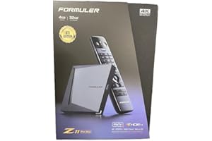 Formuler Z11 Pro MAX 4K Android 11 Ott Streamer Multimedia 4GB RAM 32GB Flash WiFi 6th, Negro