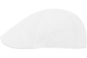 Stetson Coppola Texas Cotton con Filtro UV 40+ - Berretto con Visiera - in Cotone - Berretto in Tinta Unita Primavera/Estate