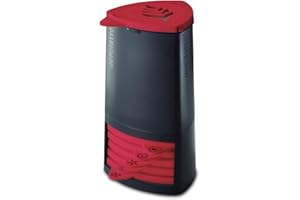 aerolatte 56CA3BKRD Stencil Cappuccino Artist, Nero/Rosso, 6 x 6 x 12 cm