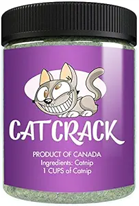 Cat Nip by Crack, Premium Blend Safe for S, Infused with Maximum Potency Your Kitty is to Go Crazy For! (1 Cup)