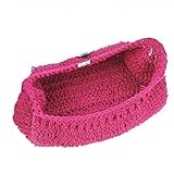 Pellor 0-6 Months Newborn Baby Slate Stretch Wrap Cocoon Knit Crochet Costume Photo Photography Prop Set Hammock (Rose)