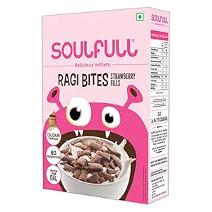 Tata Soulfull Ragi Bites Strawberry Fills, 250g