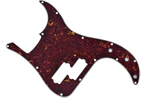 Dopro Präzisions-Bass-Schlagbrett, 13 Löcher, PB P Bass-Kratzplatte für USA/mexikanische FD Präzisions-Bass, Vintage-Schildkröte