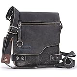  ASHWOOD - Leder - Umhängetasche/Schultertaschen/Kindle/Iphone\