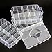 SODIAL(R) Cosmetic Makeup Storage Case Box Holder Organizer Container 3 Layers 30 Grids