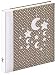 Produktbild walther design UK-208 Babyalbum Stars und Moon, braun, 28 x 30,5 cm