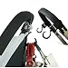 2Pcs Stroller Hooks - IntiPal Swivel Hangers for Diaper Changing Bag, Shopping Bags