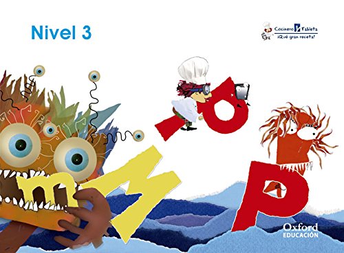 Cocinero y Tableta 4 años Cuadernos 3 (Cocinero y Tableta, qué Gran Receta)