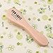 FUNLAVIE Face Brush Natural Bristle and Wood Facial Brush Complexion Cleansing Brush 5.7 Inches Long
