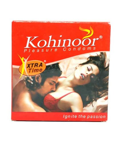 Kohinoor Condom Xtra Time 10s RS.90 (9.00% Off) - Amazon