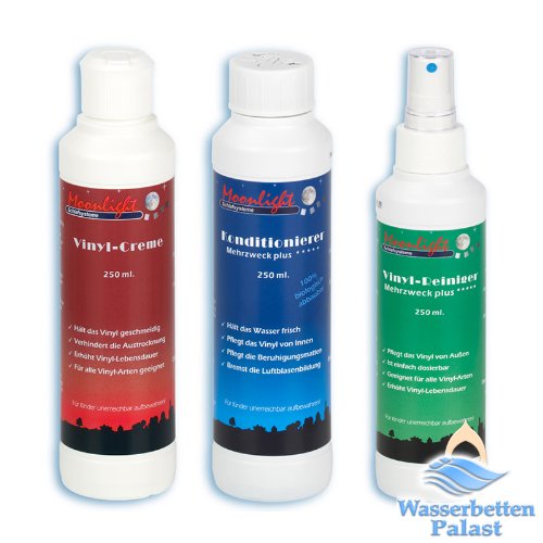 Wasserbetten Pflegeset für ein Jahr - Moonlight