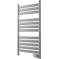 Cecotec Radiador Toallero Eléctrico Bajo Consumo Ready Warm 9050 Twin Towel Inox. Seca Toallas de 500 W, IP24 2 Modos, Temporizador, Pantalla LED, Kit ...