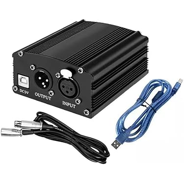 Behringer Condensator-to-PC microfoon fantoomvoeding set | Bax Music Behringer Condensator-to-PC microfoon fantoomvoeding set | Bax Music