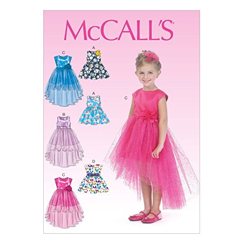 McCall Pattern Company M7077 Children's/Girls' Dresses, Size CL by McCall Pattern Company