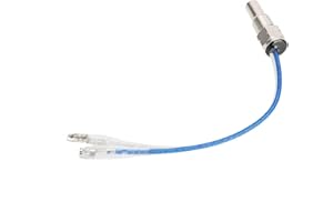 ARAMOX Indicatore temperatura olio, bulbo 1/8"NPT adatto per misuratore universale per auto Sensore temperatura acqua Sensore temperatura olio 0 ℃ - 150 ℃