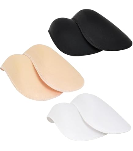 Épaulettes Raglan Rembourrées – Blanc, Velcro Ajustable – Pour Renforcer Les épaules Des Vêtements Ou Protéger Du Frottement