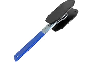 CGEAMDY Outil Clé à Cliquet pour Piston de Frein, Clé De Frein Étrier Patin D'installation, Outil Presse à Main Accessoires pour La Réparation Voiture, Épandeur De Piston Rotatif à 360 Degrés (Bleu)