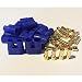 Produktbild MR-Onlinehandel ® 5 Paar (10 Stück) EC3 kompatible Goldkontakt Hochstrom Gold Stecker + Buchse