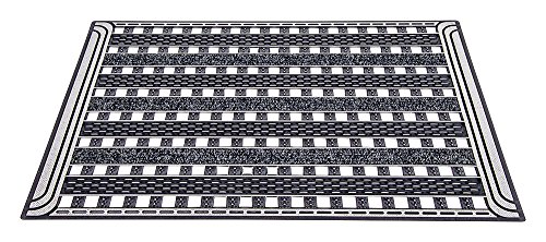 PUR|GridClean Design Fussmatte für Innen und Aussen in anthrazit metallic ca. 59 x 39 cm - 2