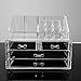 Apgstore Cosmetic Organizer Clear Acrylic Makeup Drawers Holder Case Box Jewelry Storage
