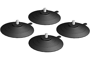 EASCANDY Pied de Page 4 ventouses pour Coupe-Frites Professionnel