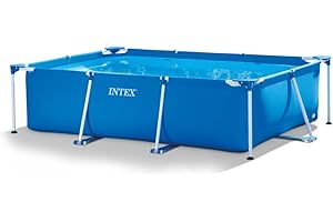Intex - 28270NP - Piscine Metal Frame Junior Rect Tubulaire (L)2,20 X (L)1,50 X (H)0,60M