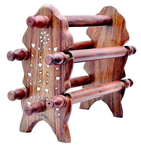 Onlineshoppee Wooden Bangle Stand (Brown)