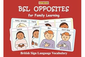 BSL OPPOSITES for Family Learning: British Sign Language Vocabulary (LET'S SIGN BSL)