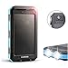 Produktbild Solar Ladegerät Powerbank, X-DNENG 10000mAh Externer Akku Pack Solarstrom-Ladegerät Externer Akku-Pack und SunPower-Solarmodule Ladegerät Dual USB Charger Wasserdicht mit 2LED-Taschenlampe - Blau