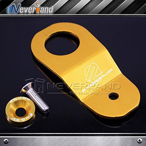 Aridox(TM) car aluminum Radiator Stay Bracket Gasket Washers Screw Case For Honda EK Civic 1996-2000 Gold @J05