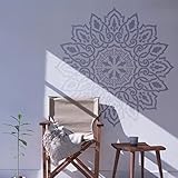 Mandala Arabisch Wandschablone - Schablonen für wände - Maler Schablonen - Wandschablone Mandala