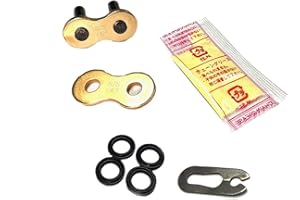 D.I.D DID Unisex-Adult 525VX3GB C Kettenschloss, Gold & Schwarz, Taglia unica