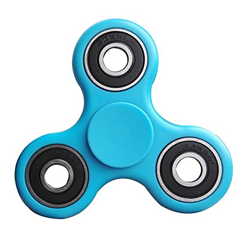 Senders Tri-Spinner Fidget EDC Hand Spinner Fidget Toy Great for Anxiety Stress-Relief ADHD Quit Smoking Focus (Blue) Senders Tri-Spinner Fidget EDC Hand Spinner Fidget Toy Great for Anxiety Stress-Relief ADHD Quit Smoking Focus (Blue)