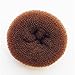 iLuLu Beauty 3 Pieces Hair Chignon Donut Bun Shapers Brown Color (1 Large,1 Medium,1 Small)