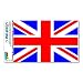 Produktbild United Kingdom Flagge Fahne – UK Großbritannien Union Jack Mag-Neato 's-TM) Automotive Auto Motorhaube Kofferraum Kühlschrank Locker Vinyl Magnet