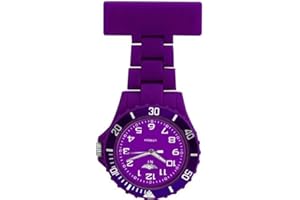 MontCherry Bookmark and Prince NY London Rotating Nurses Fob Watch by Trendz