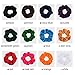 Mudder 12 Pack Hair Scrunchies Velvet Scrunchy Bobbles Elastic Hair Bands, 12 Colors