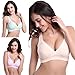 Etosell Pregnant Women Maternity Bras Sleep Nursing Feeding Breastfeeding Bra Non Wired (36/80/L, Nude)