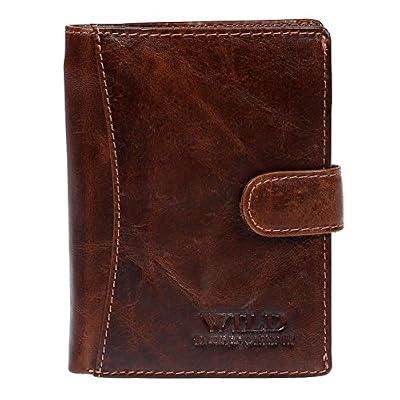 Bag Street - Portefeuille en cuir - Homme - Brun